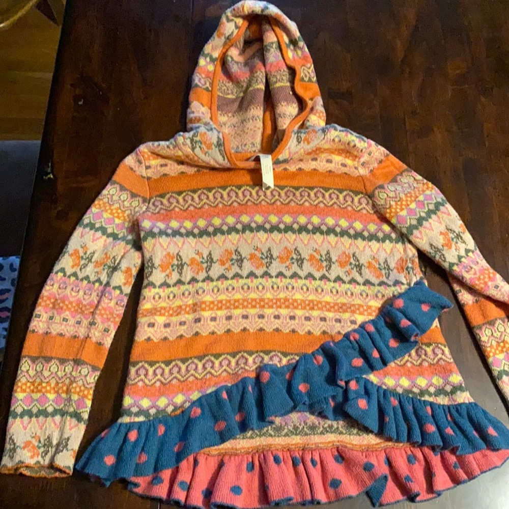 Matilda Jane Hooded Sweater Size 4